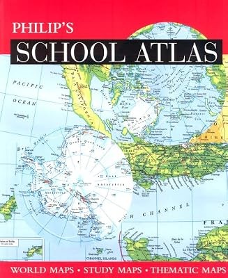 School atlas used good - atlas,,