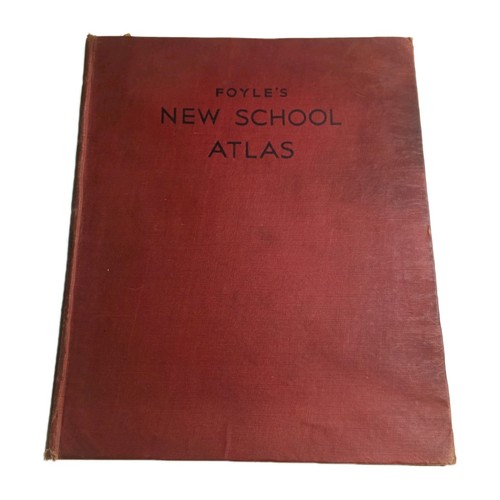 Foyles school atlas 41st - school,