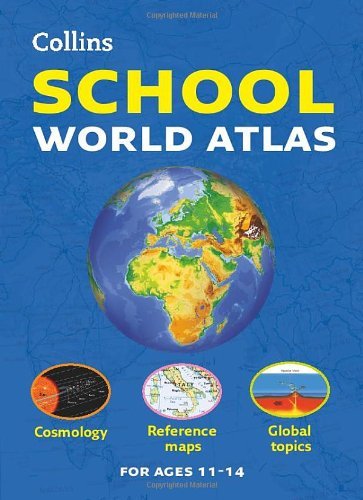 Collins school world atlas - school,