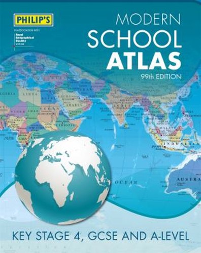 Philip modern school atlas - philip's,