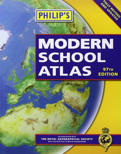 Philip modern school atlas - school,
