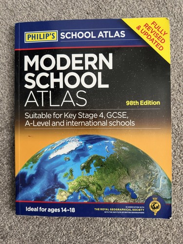 Philip modern school atlas - modern,