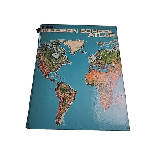 Philips modern school atlas - philips,