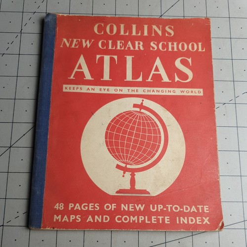 Collins new clear school atlas - collins,