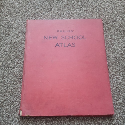 Phillips new school atlas - school, 42nd