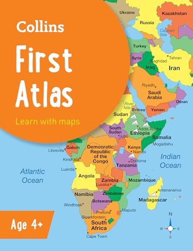 Collins first atlas ideal - first, atlas: