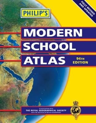 Philips modern school atlas - philips,
