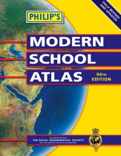 Philip modern school atlas - school,