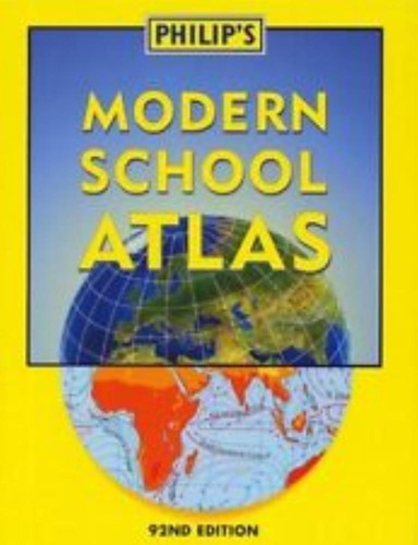 Philips modern school atlas - philips,