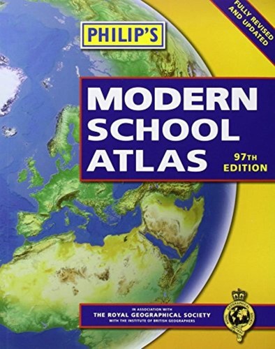 Philip modern school atlas - school,