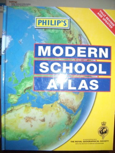 Modern school atlas philips - atlas, by