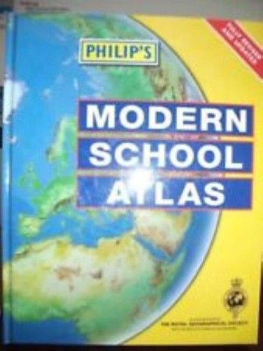 Modern school atlas - modern, n/a