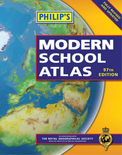 Philips modern school atlas - philips,