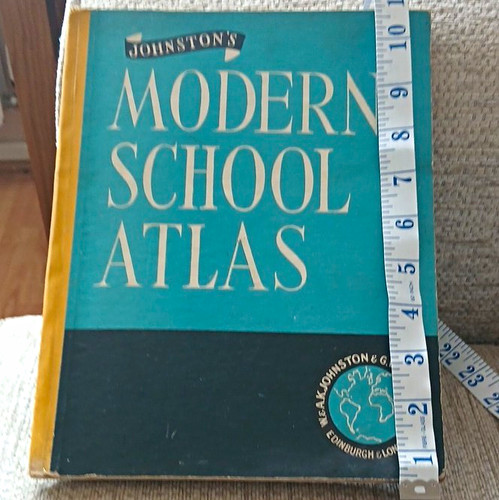 Johnston modern school atlas - modern,