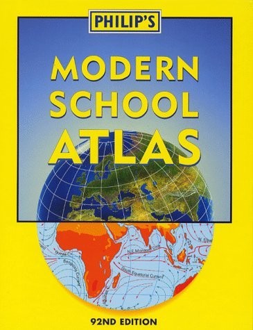 Philips modern school atlas - philips,