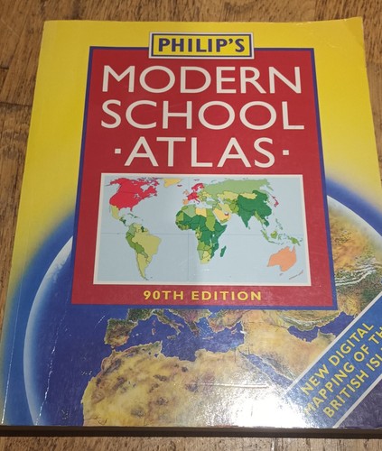 Philips modern school atlas - philips,