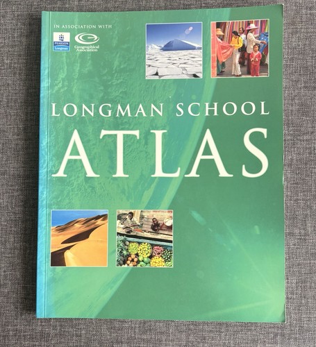 Longman school atlas - atlas, dk