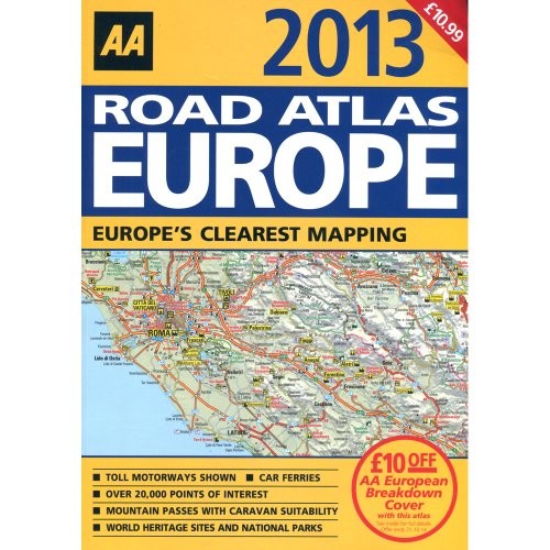 Europe road atlas - europe,