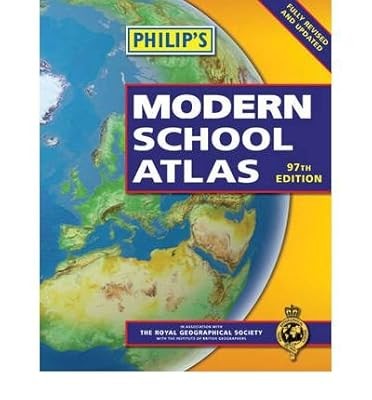 Philips modern school atlas - school,