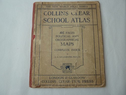 Vintage collins clear - clear, school