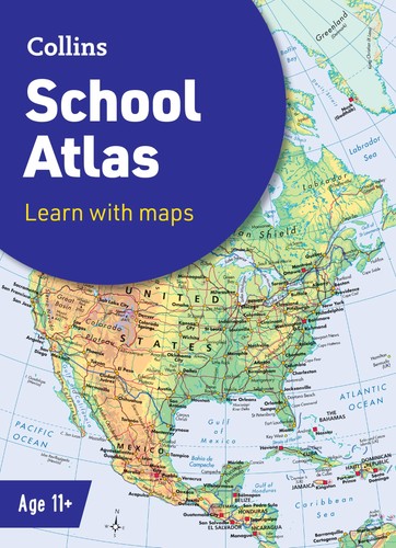 Collins school atlas ideal - school,