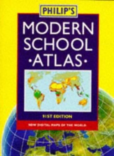 Philip modern school atlas - modern,