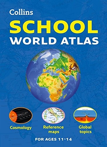 Collins school world atlas - collins,